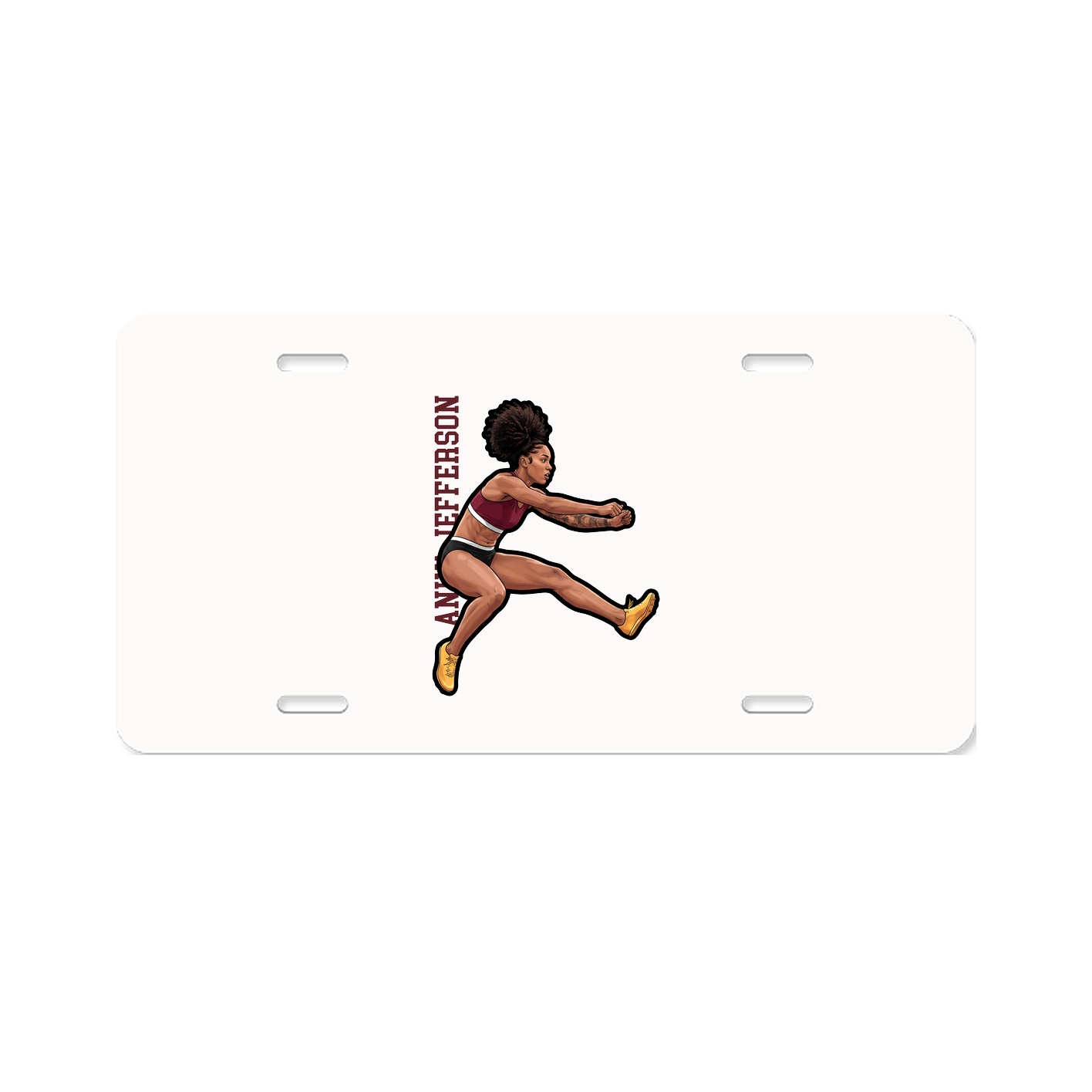 Aluminum License Plate