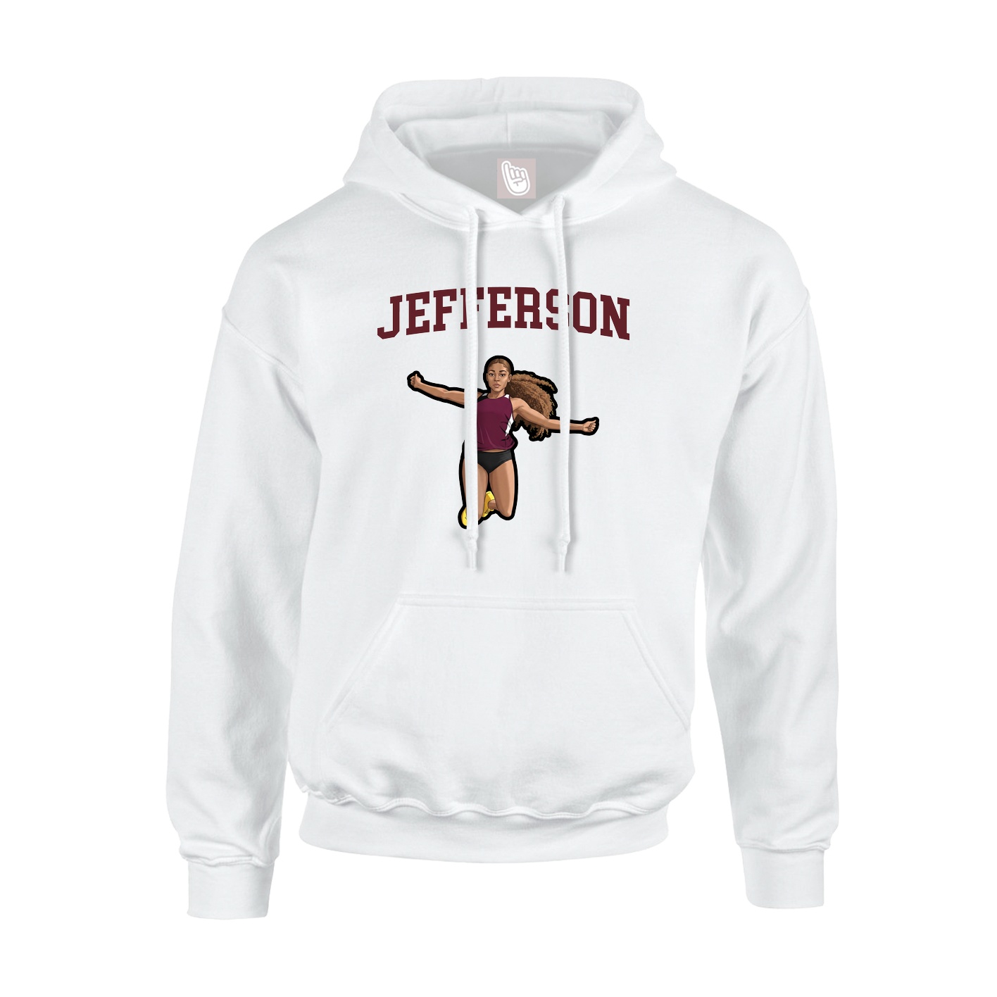 Youth Hoodie — Shirsey in White