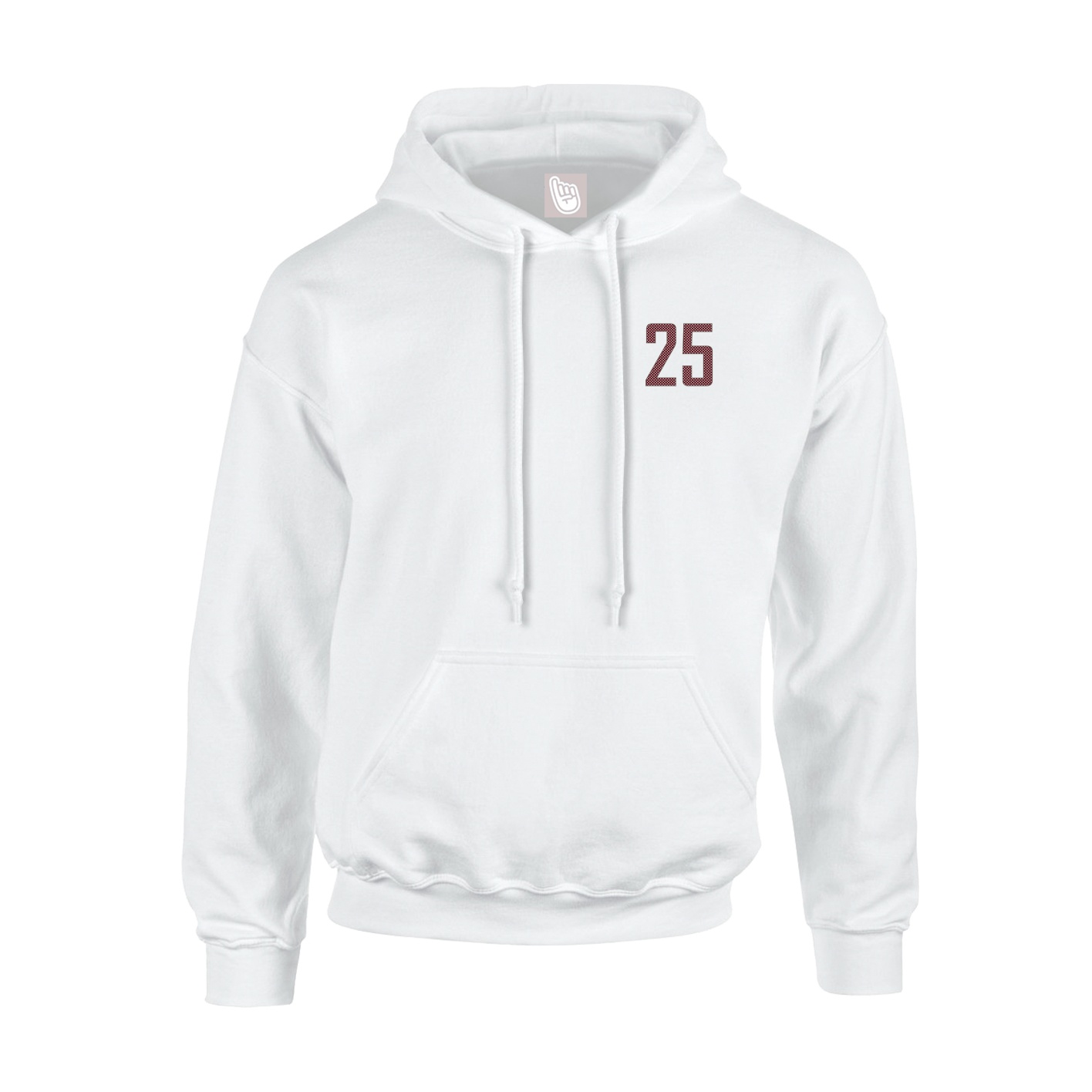 Youth Hoodie — Front Shirsy in White