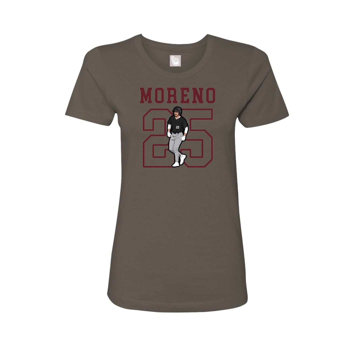 Fitted Women's Tee — Shirsey in Grey