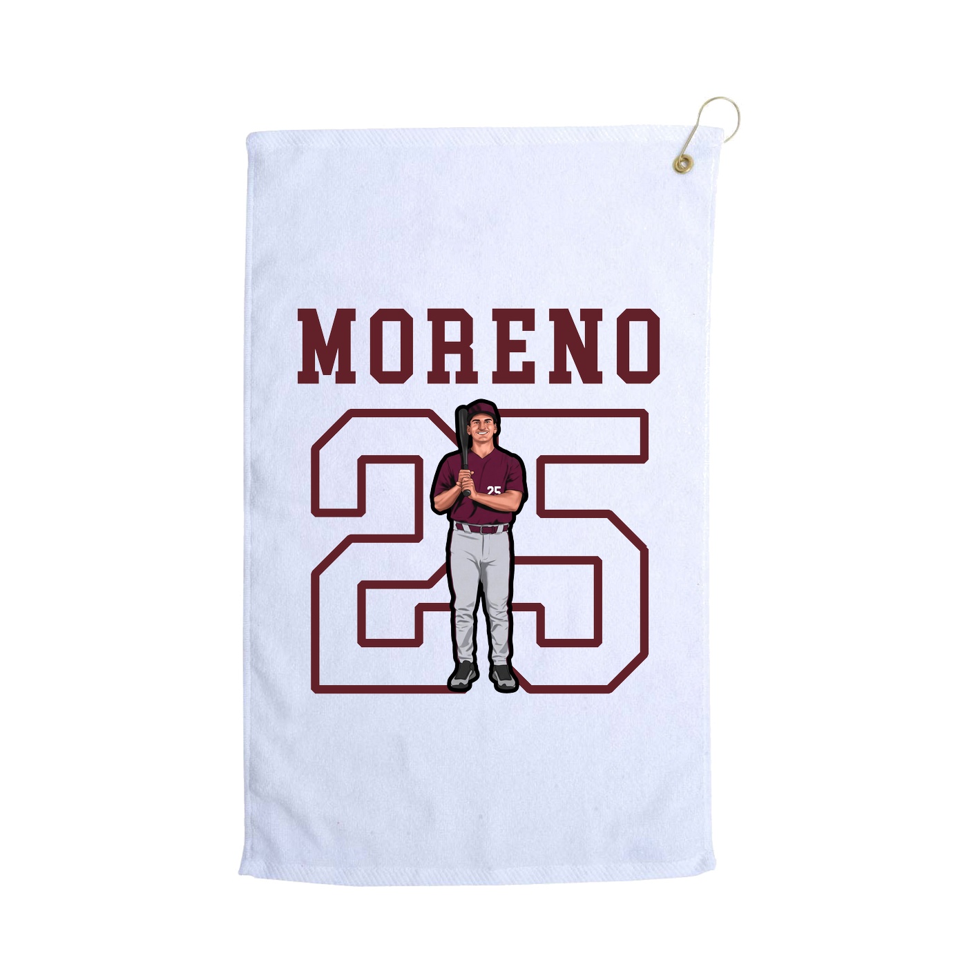 Golf Towel — Shirsey in White