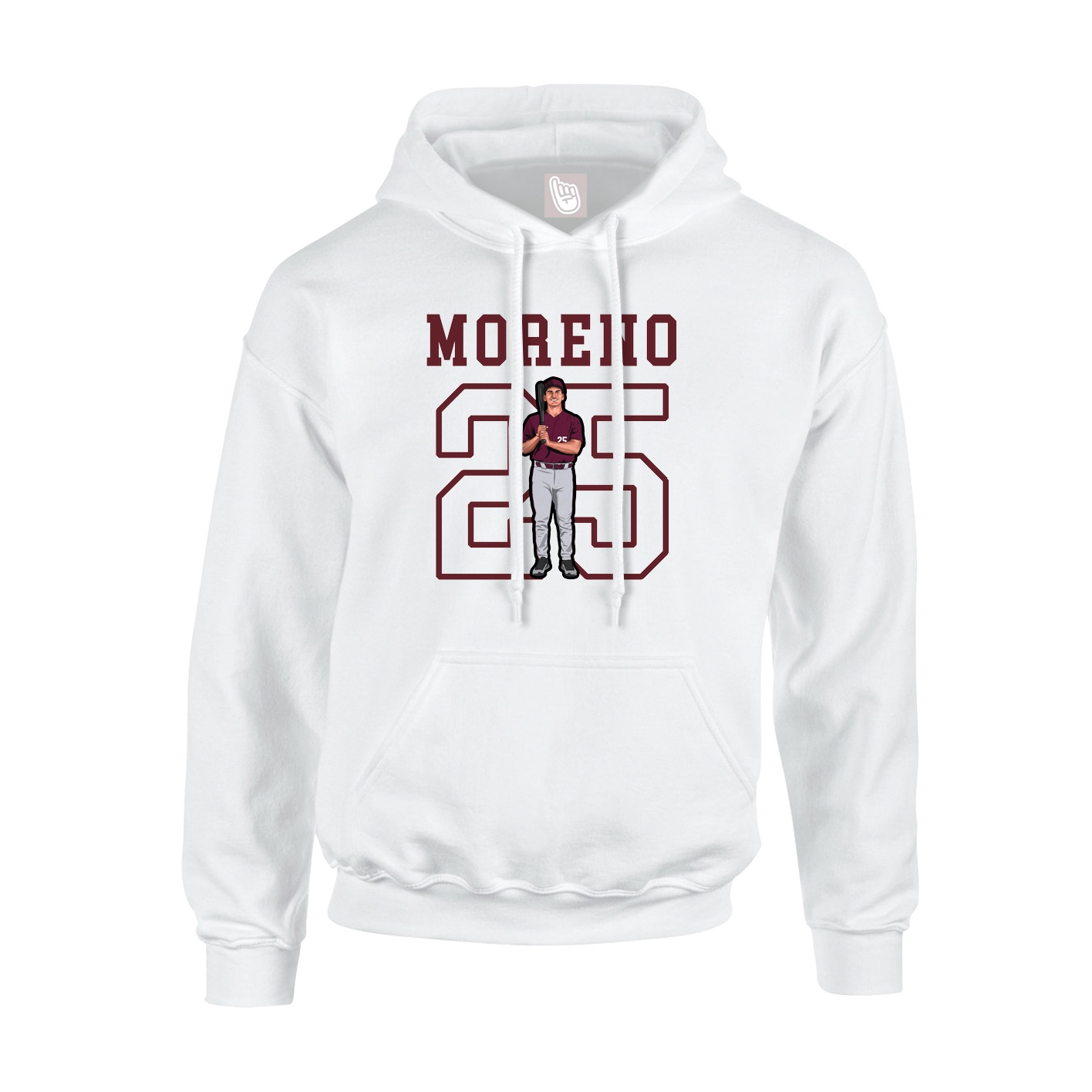 Youth Hoodie — Shirsey in White