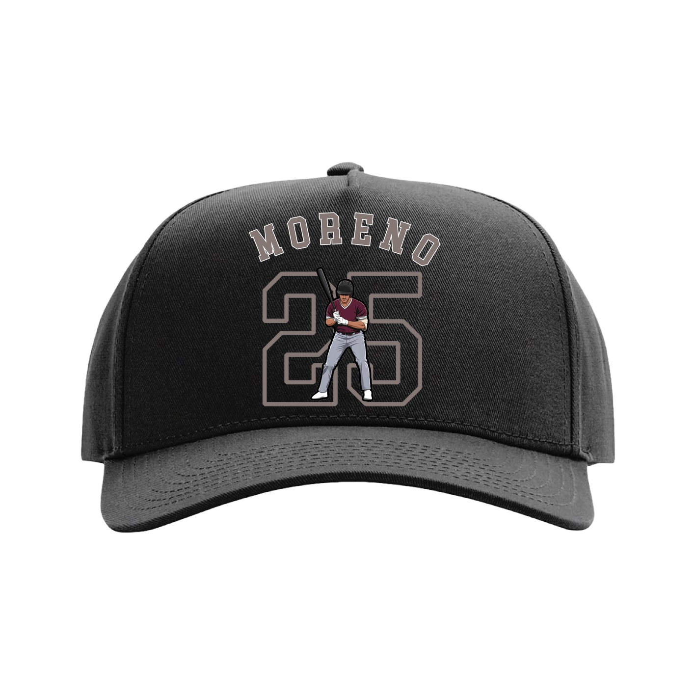 Full Fabric Five-Panel Champ Cap