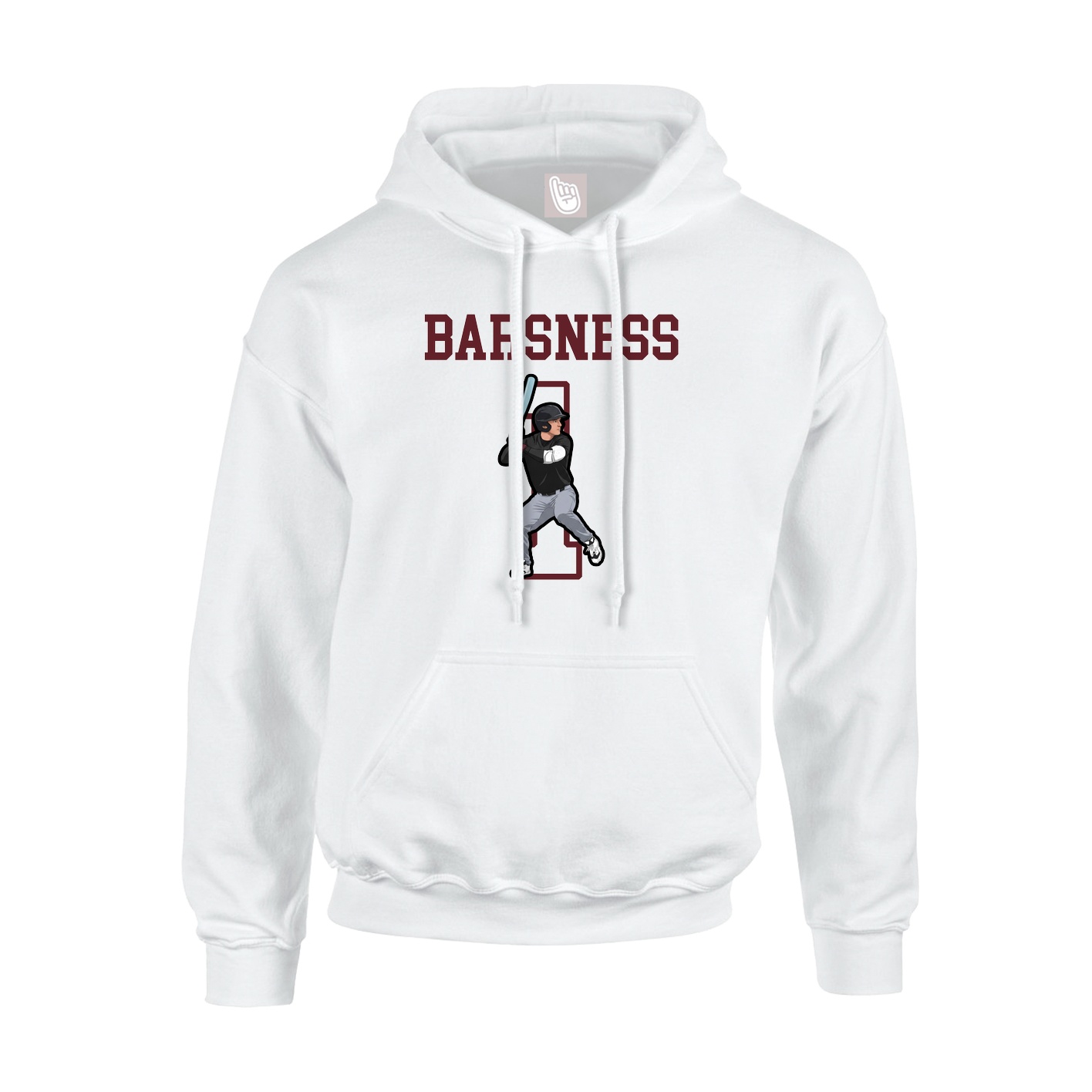 Hoodie — Shirsey in White