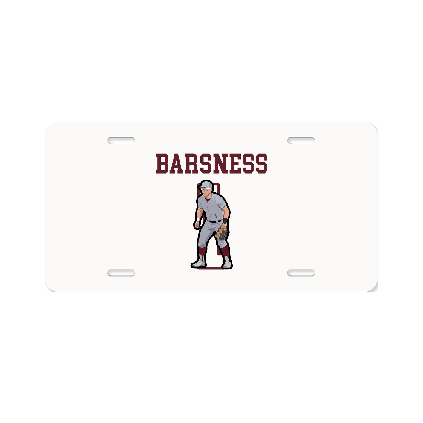 License Plate — Shirsey in Classic