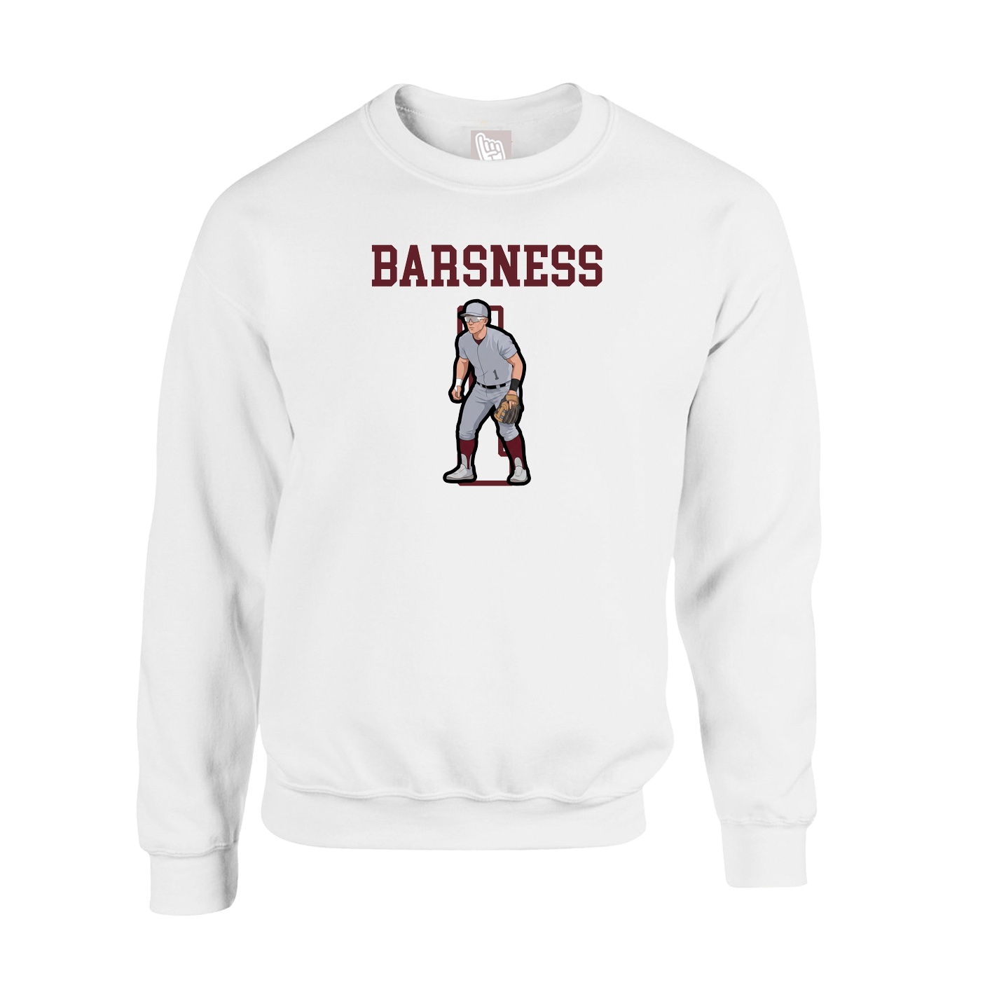 Fleece Crew — Shirsey in White