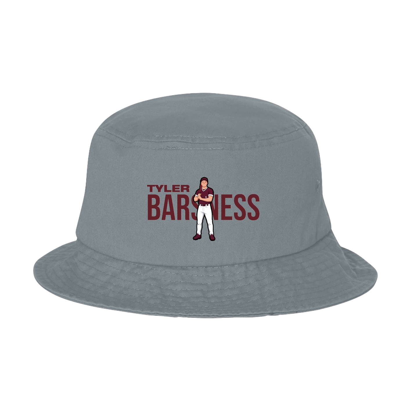 Bucket Cap — Player Name in Grey