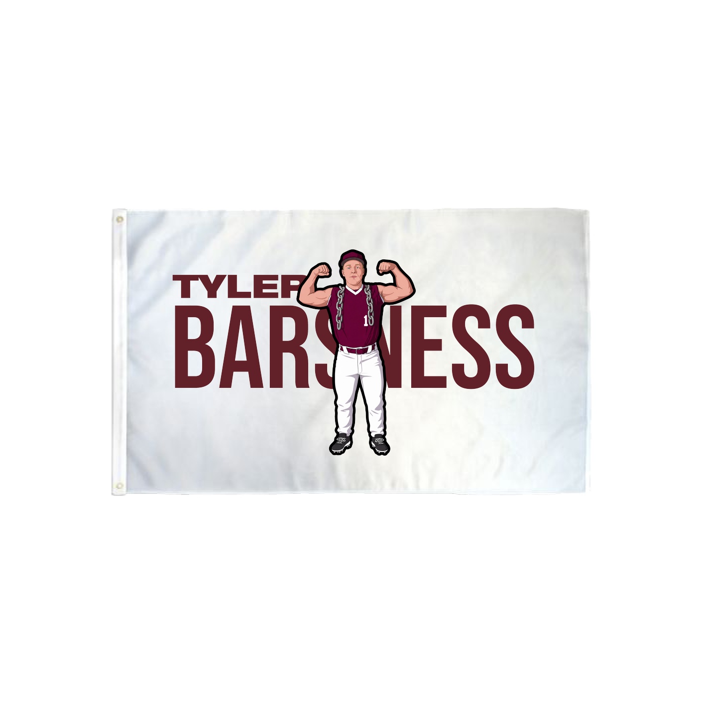 3x5 Flag — Player Name in Classic