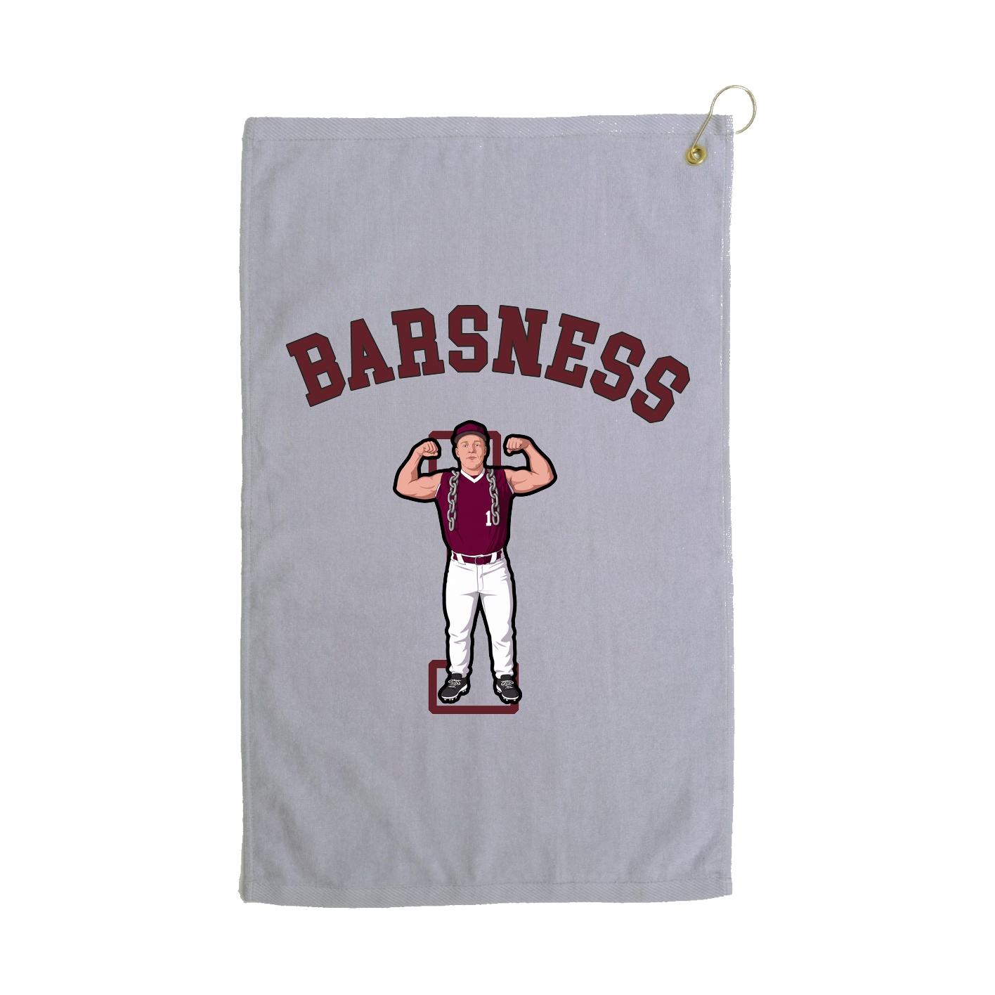 Golf Towel — Shirsey Arch in Grey