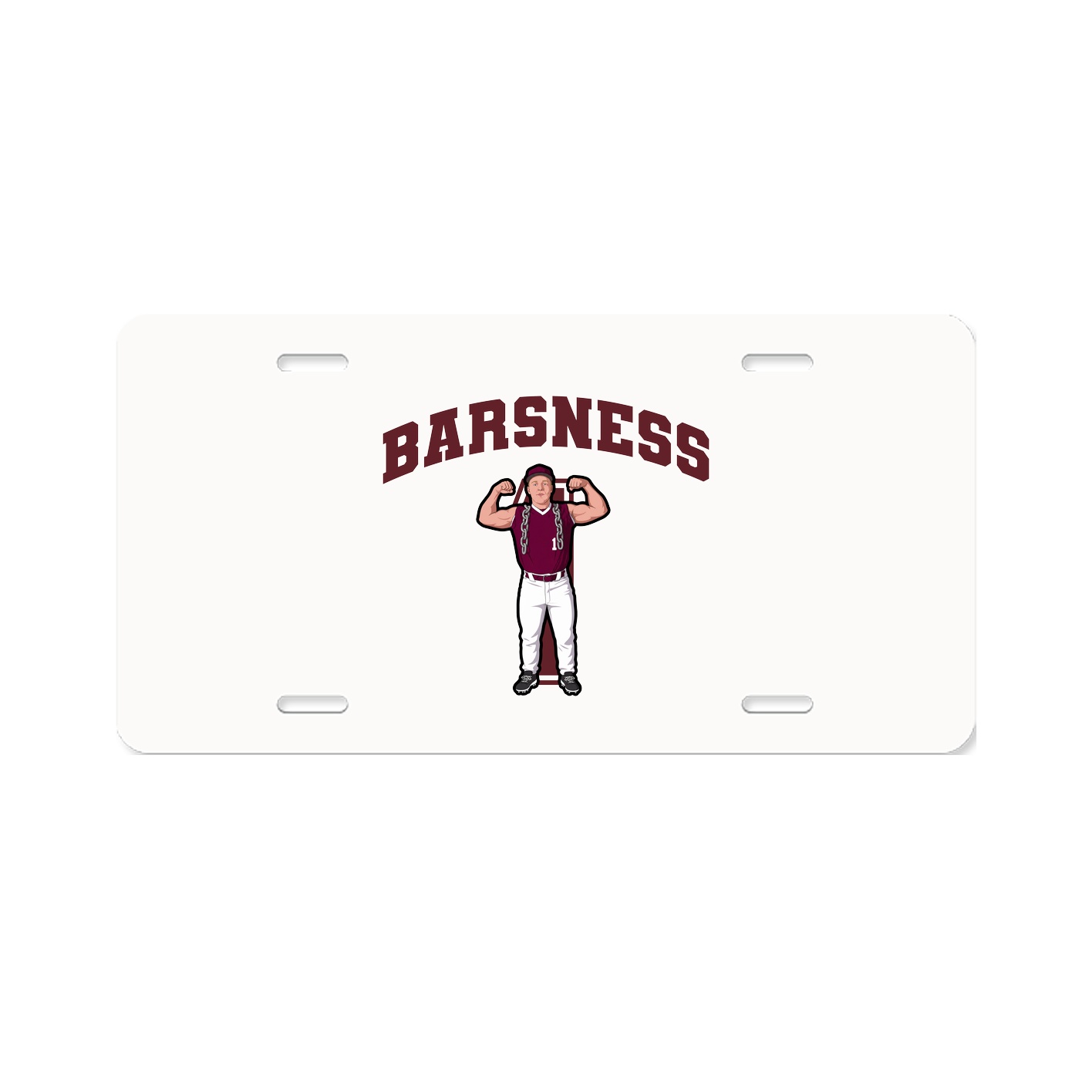 License Plate — Number in Classic