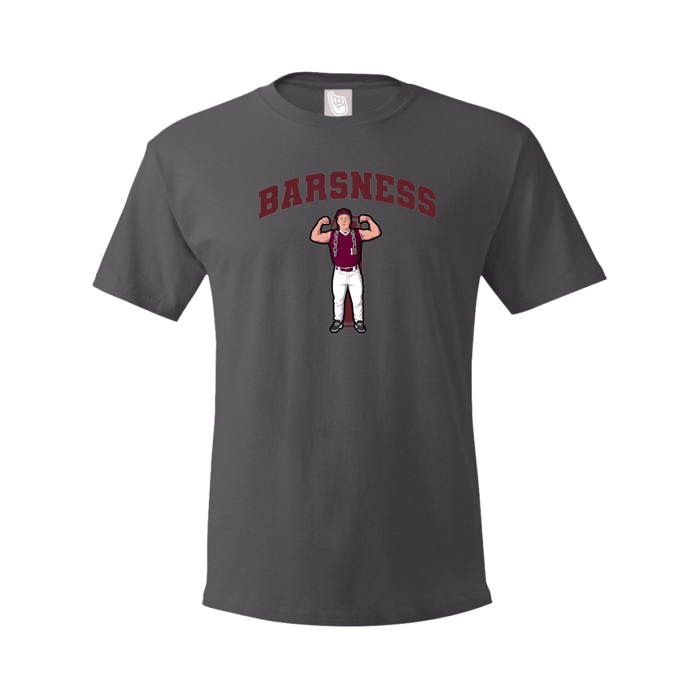 Tee — Number in Grey