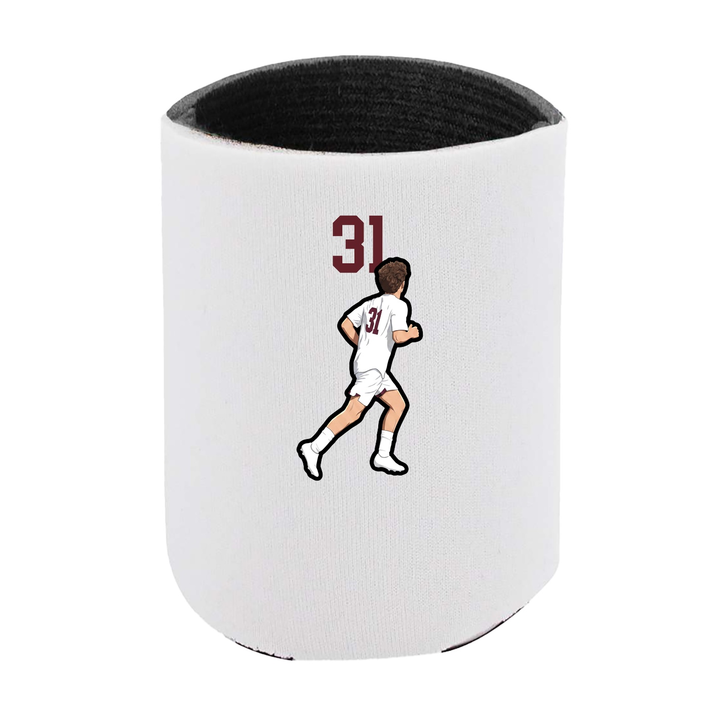 Can Holder — Number Top in White