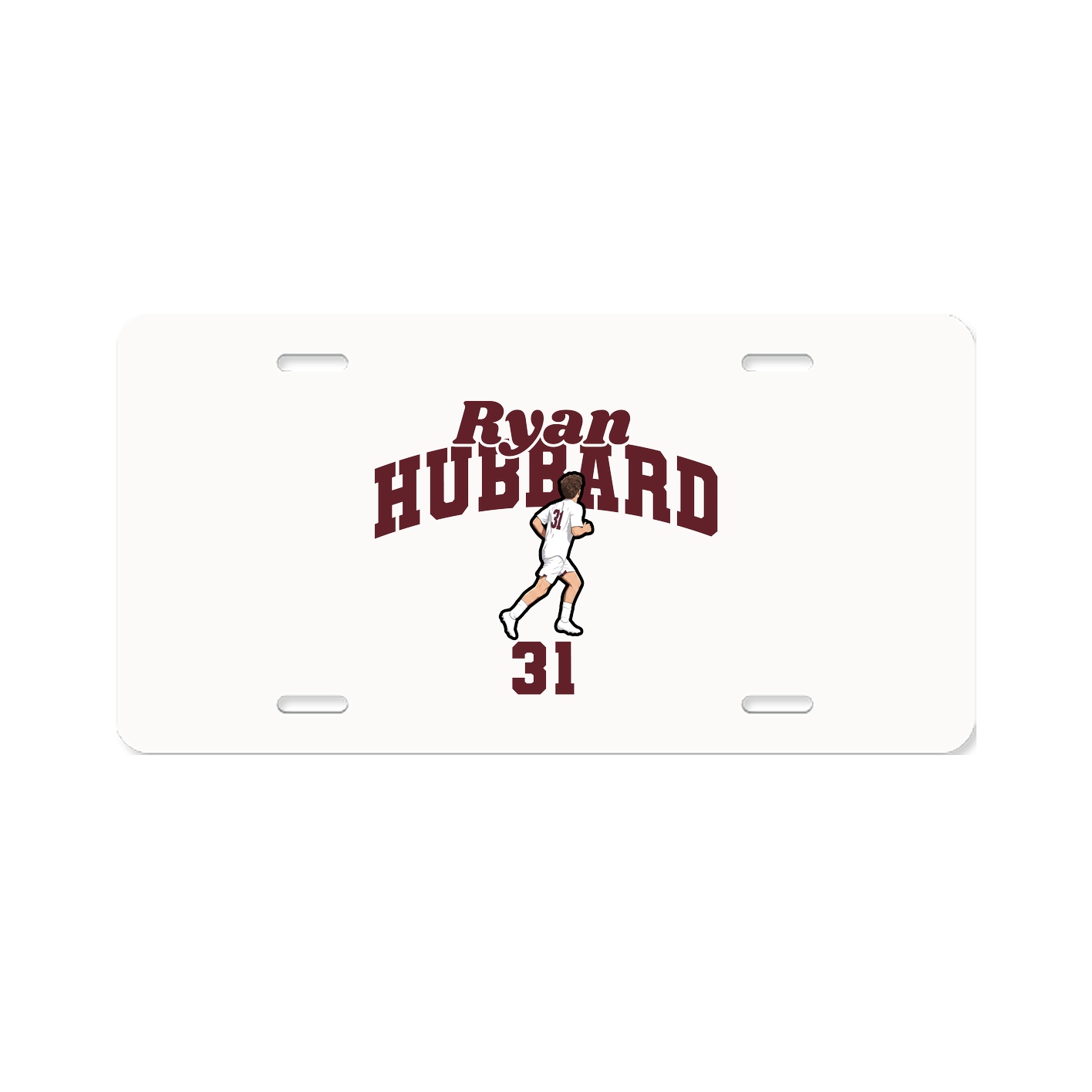 License Plate — Signature Arch in Classic