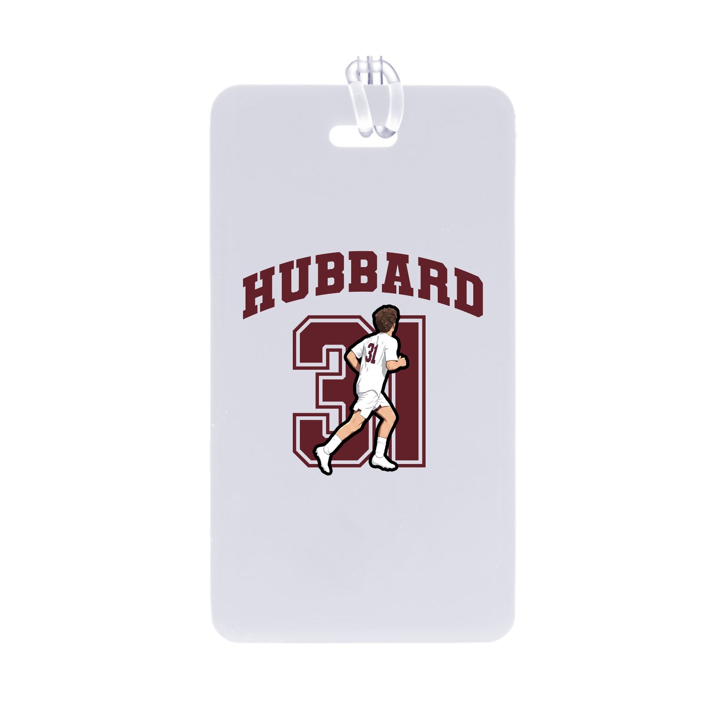 Bag Tag — Number in Classic