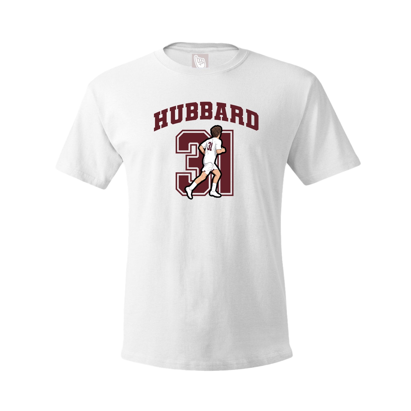 Tee — Number in White