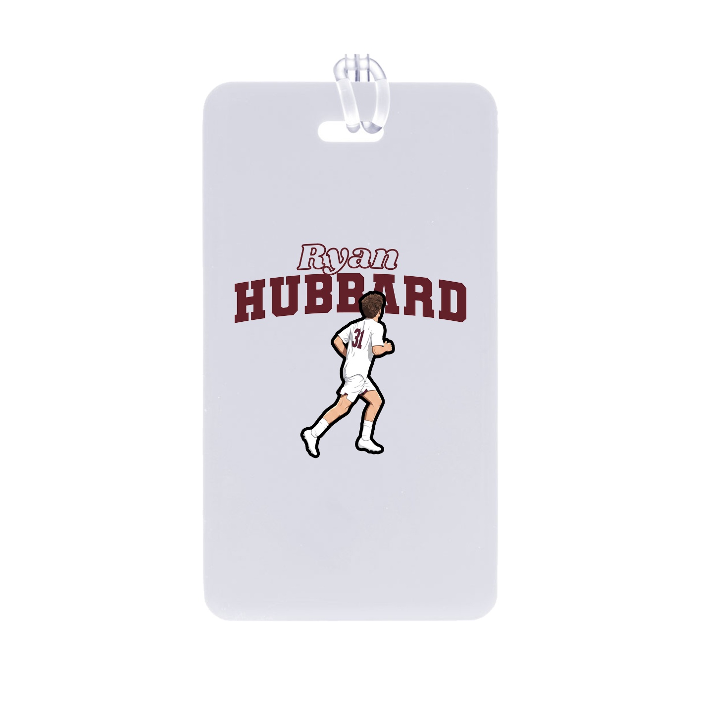Bag Tag — Name Arch in Classic