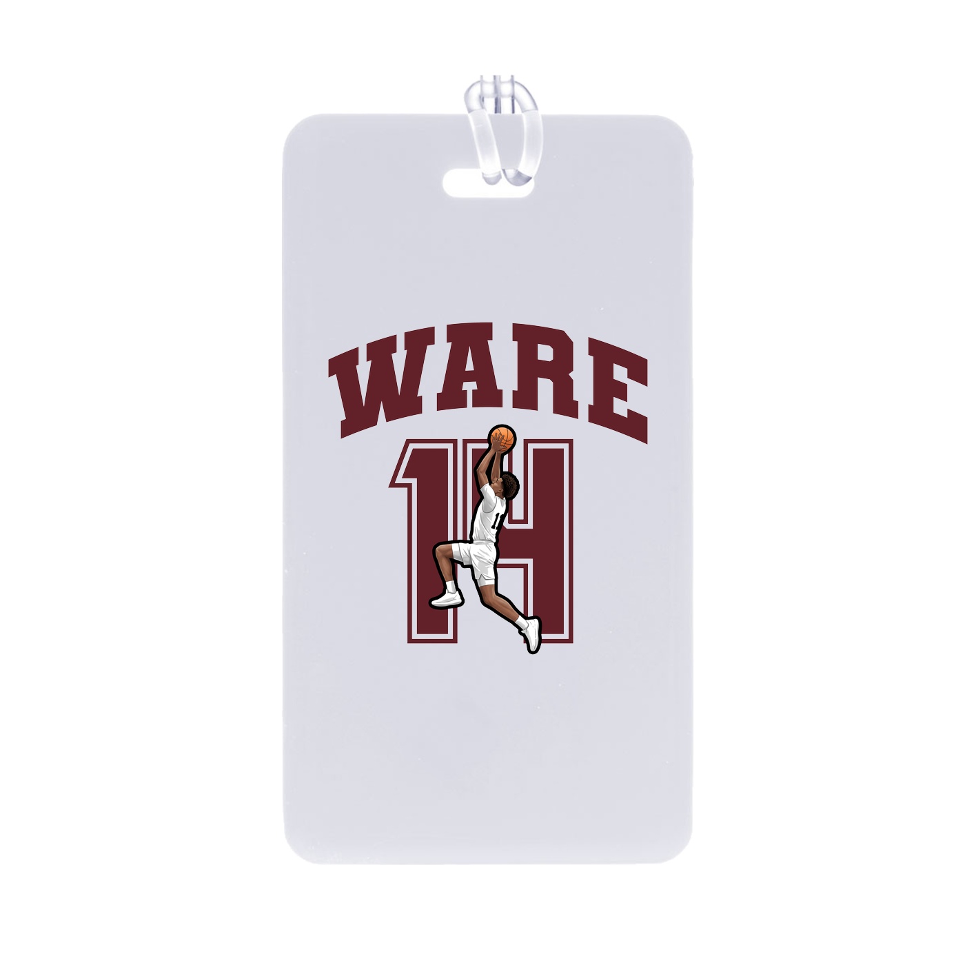 Bag Tag — Number in Classic