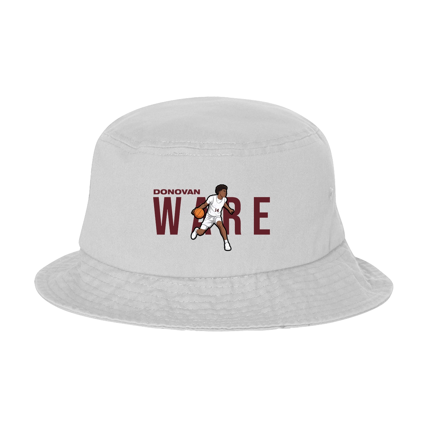 Bucket Cap — Player Name in White