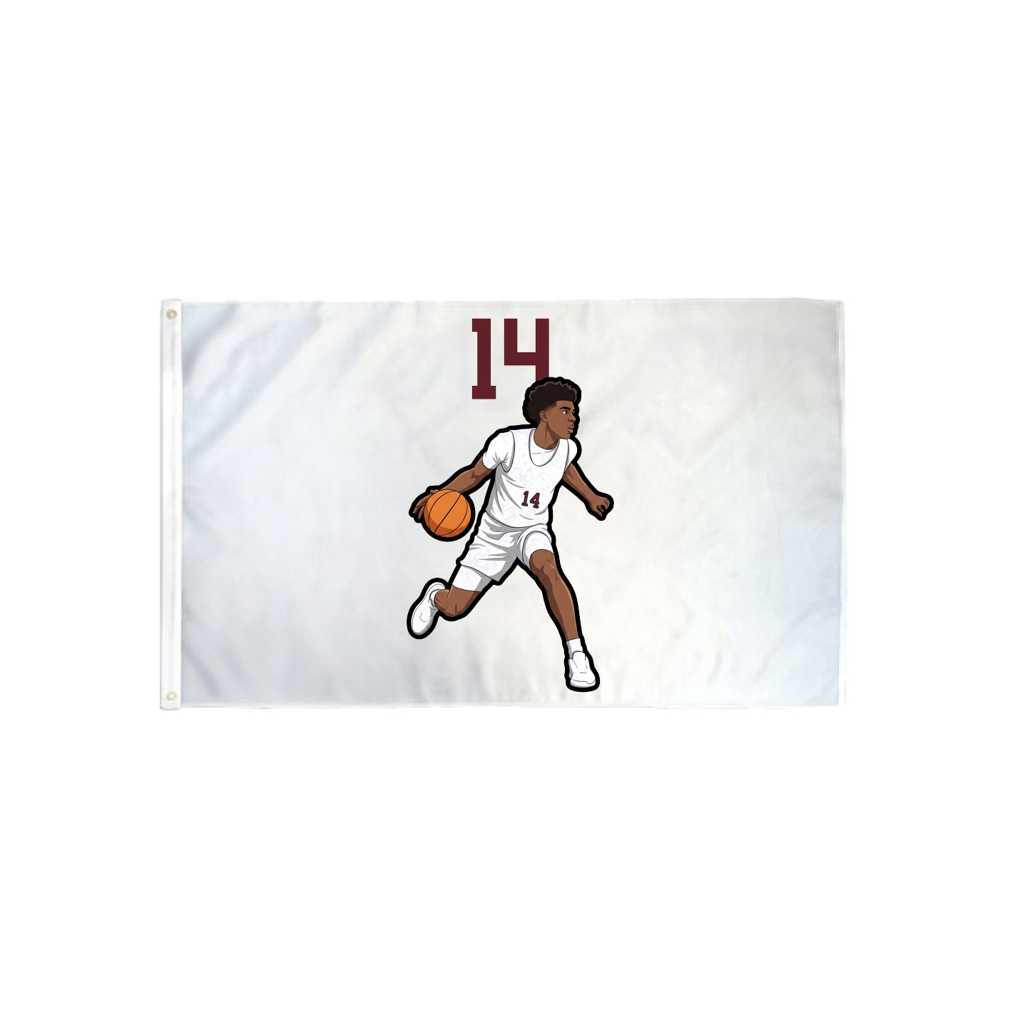 3x5 Flag — Number Top in Classic