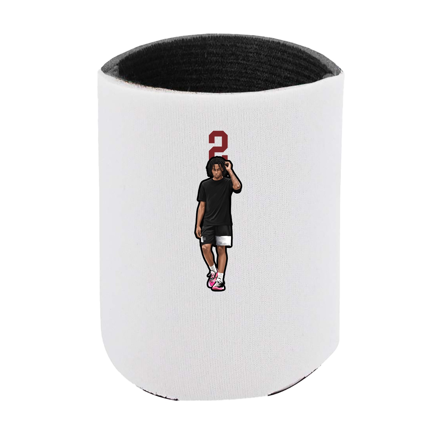 Can Holder — Number Top in White