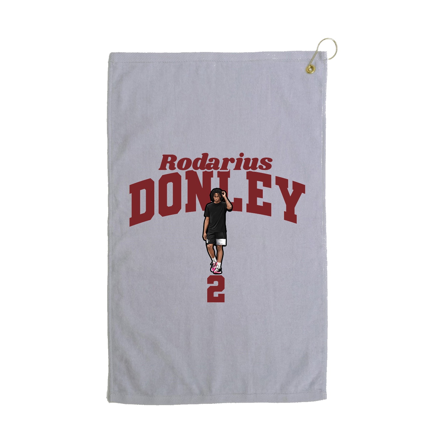 Golf Towel — Signature Arch in Grey
