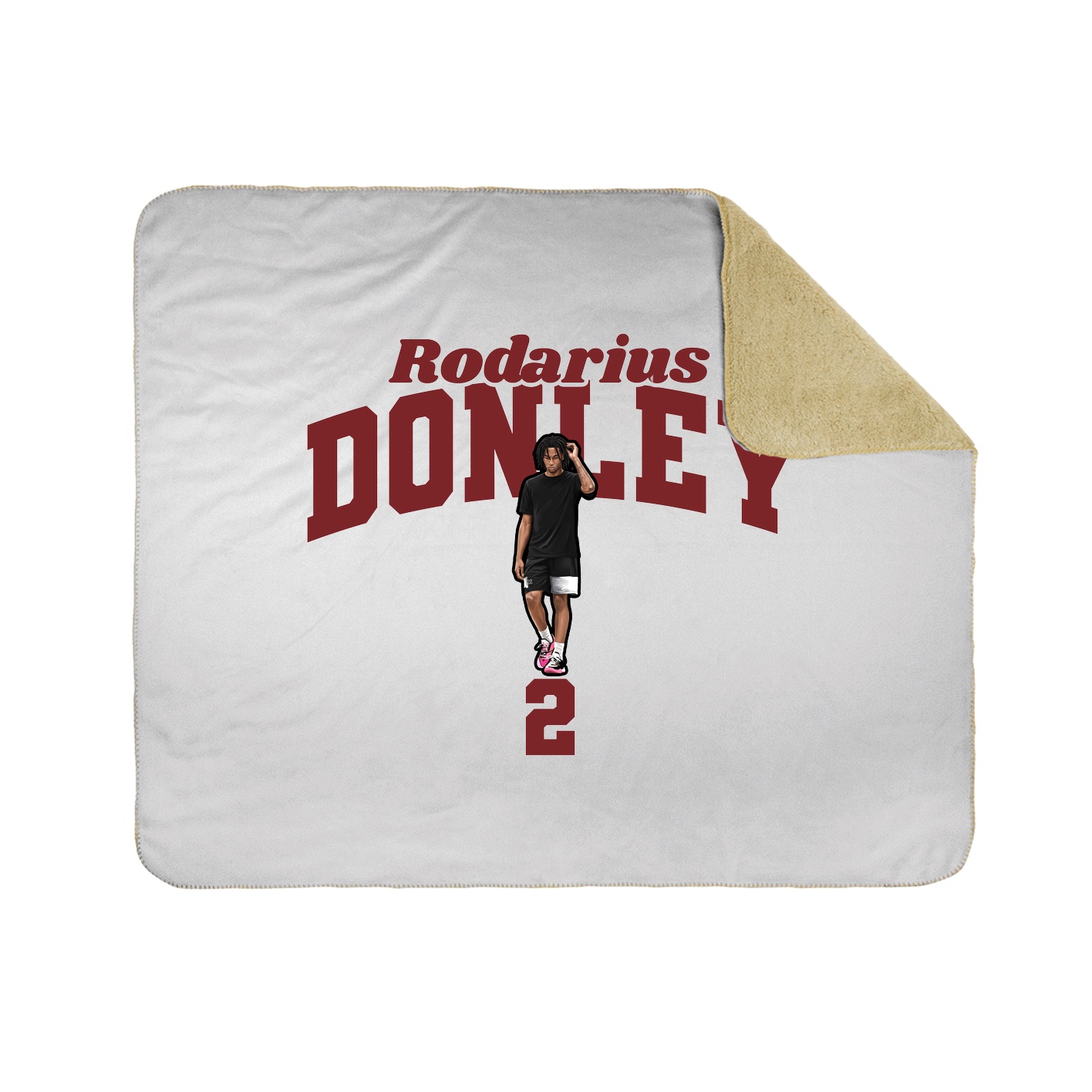 Throw Blanket — Signature Arch in White