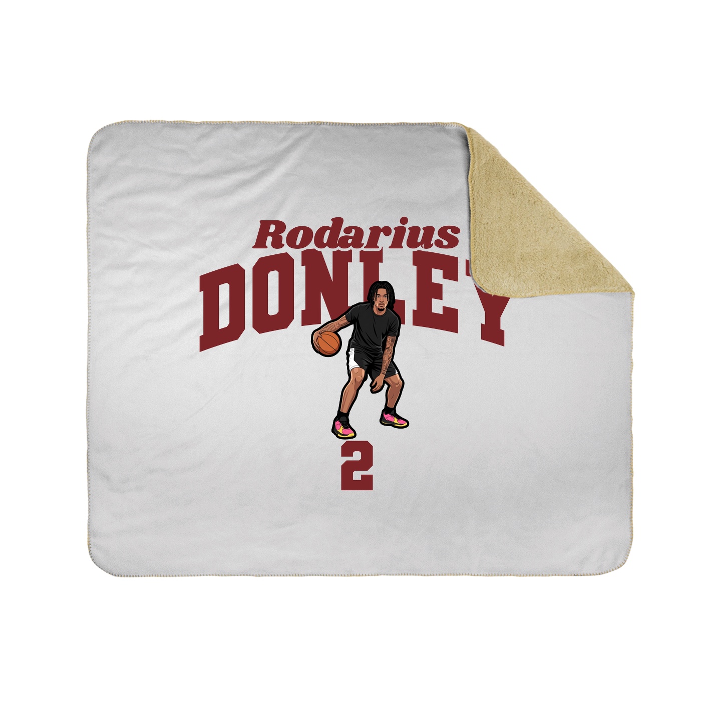 Throw Blanket — Signature Arch in White