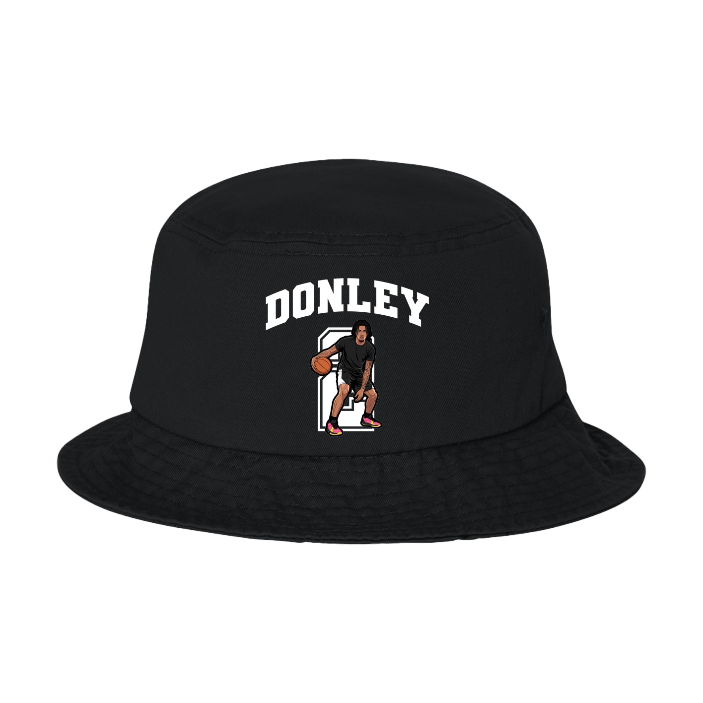 Bucket Cap — Number in Black