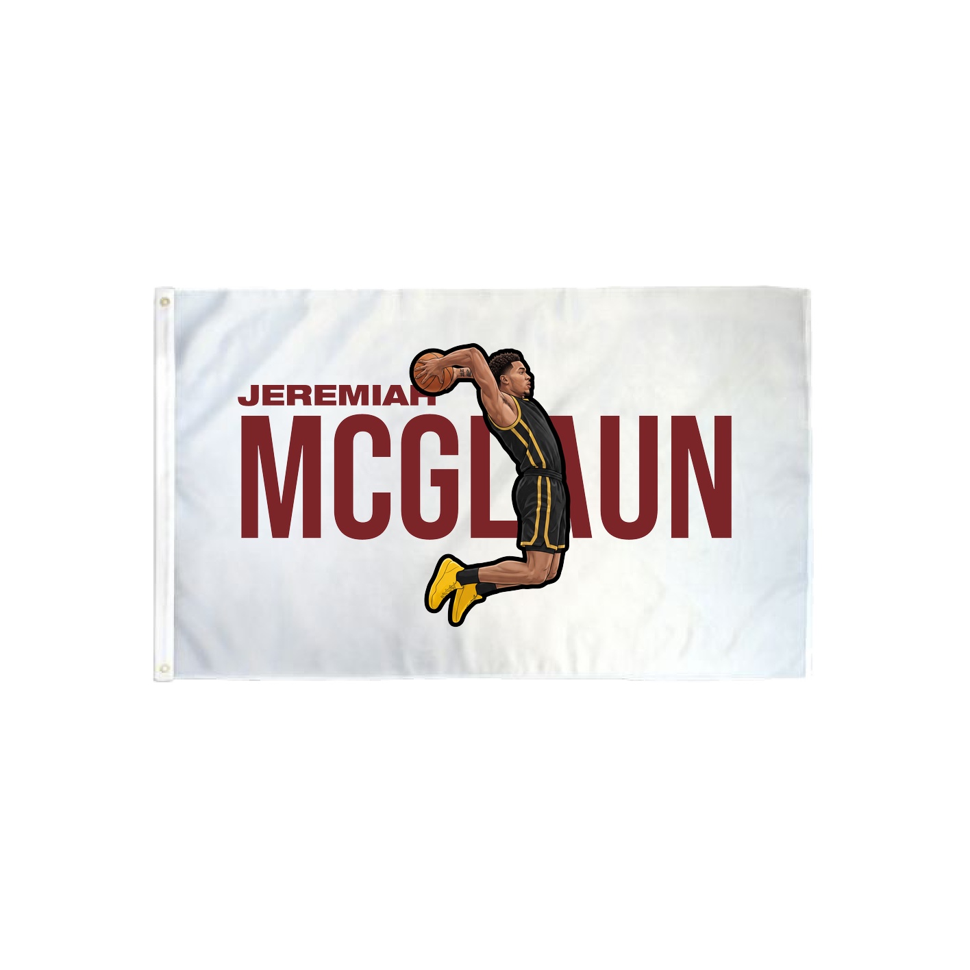 3x5 Flag — Player Name in Classic