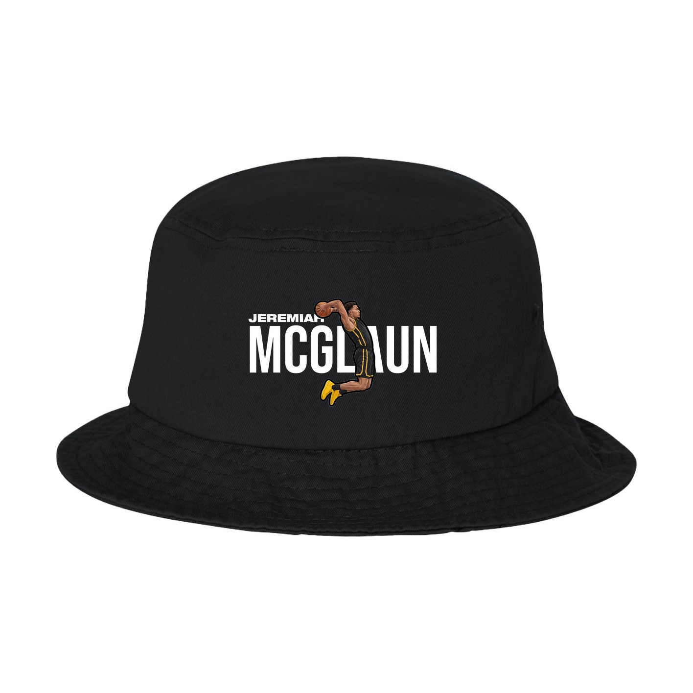 Bucket Cap — Player Name in Black
