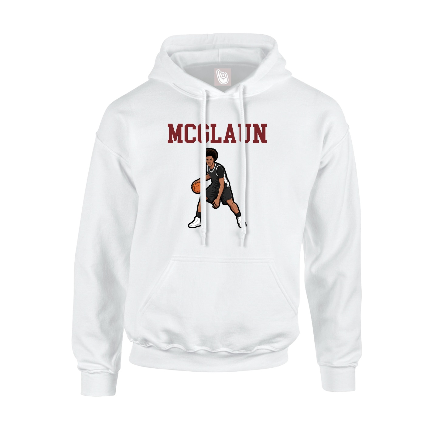 Youth Hoodie — Shirsey in White