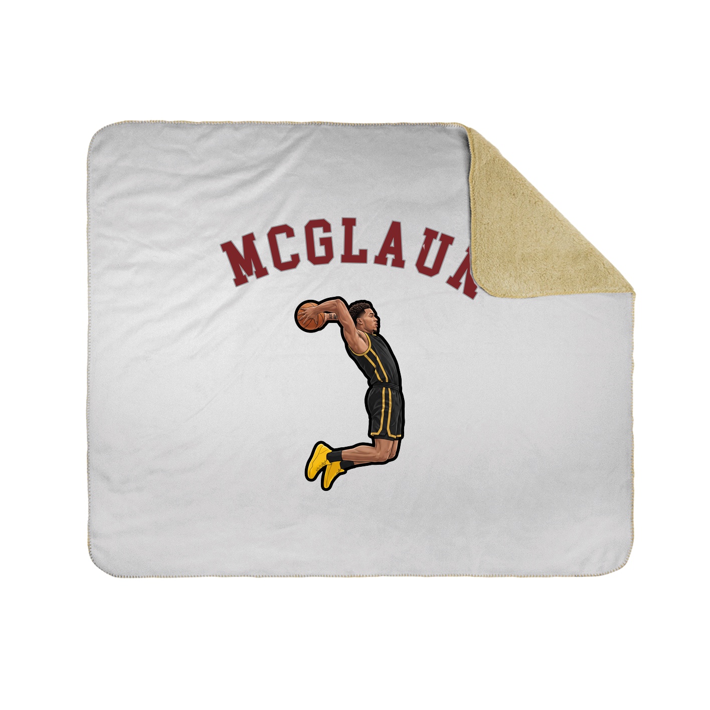 Throw Blanket — Shirsey Arch in White