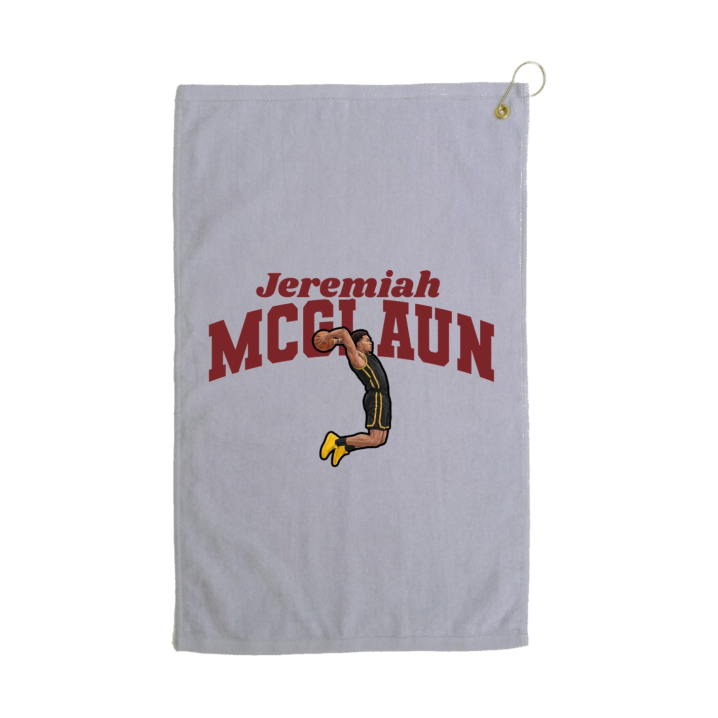 Golf Towel — Signature Arch in Grey