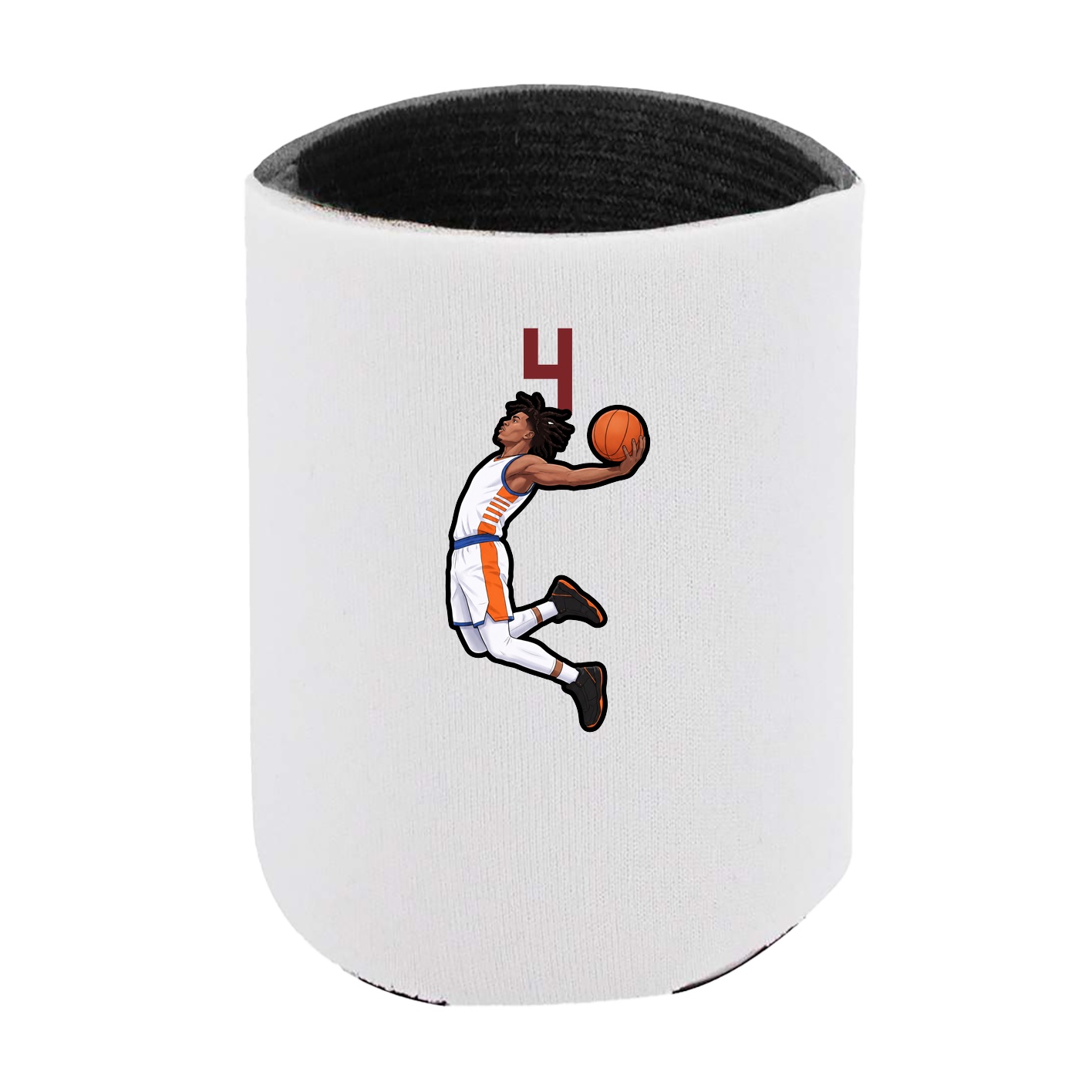 Can Holder — Number Top in White