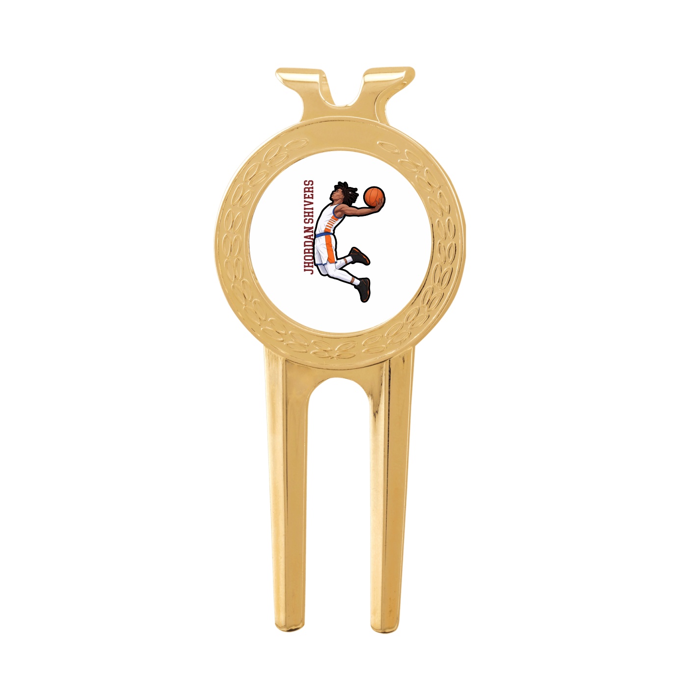 Divot Tool with Ball Marker — Name Vertical in Classic
