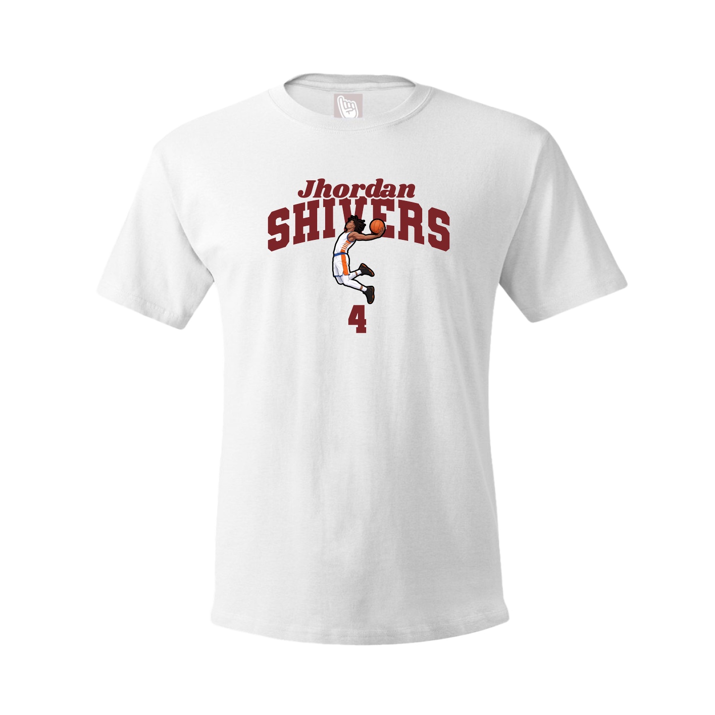 Youth Tee — Signature Arch in White