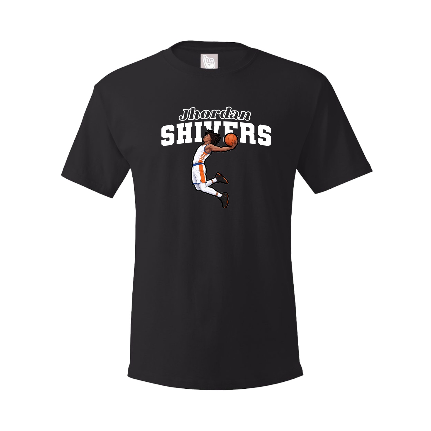 Youth Tee — Name Arch in Black