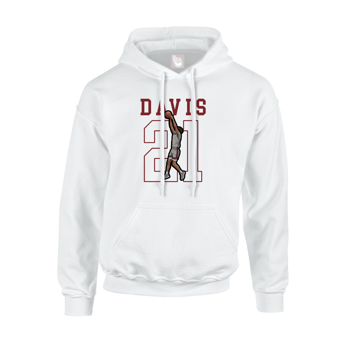 Youth Hoodie — Shirsey in White