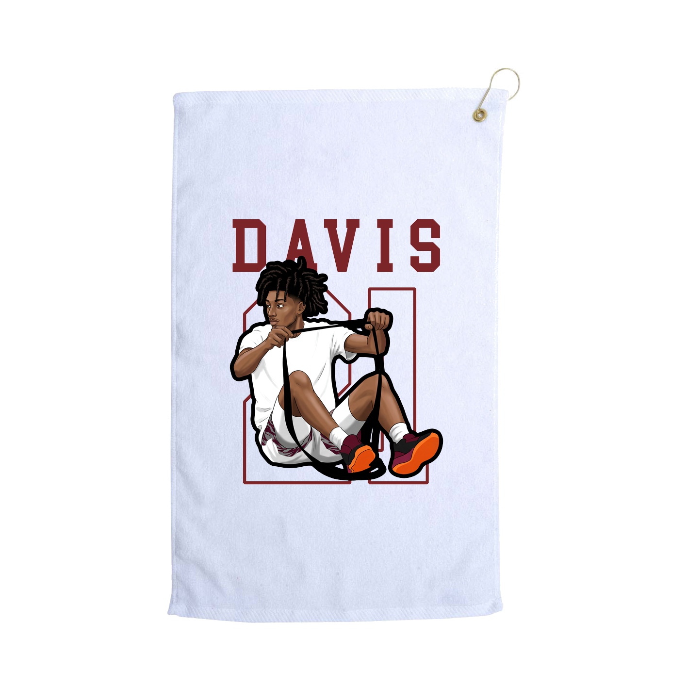 Golf Towel — Shirsey in White