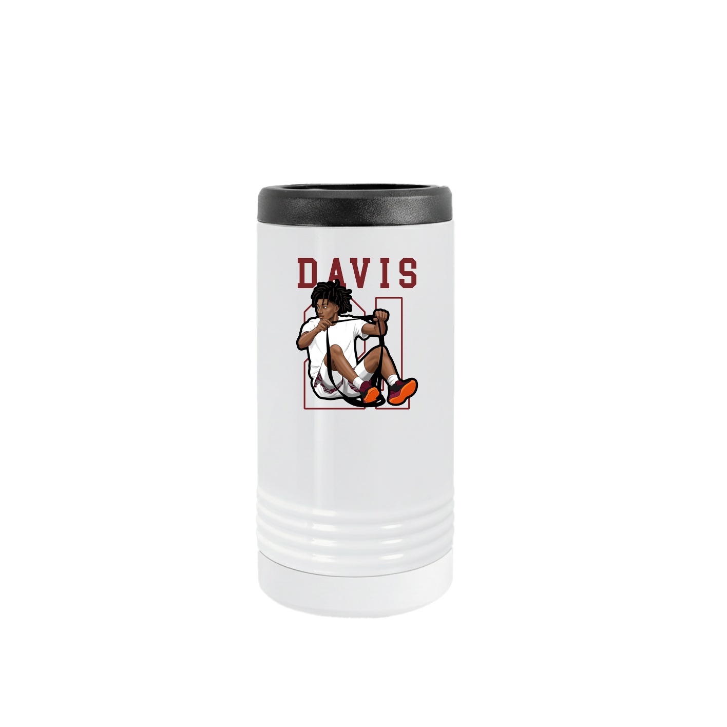 Slim Beverage Holder — Shirsey in White