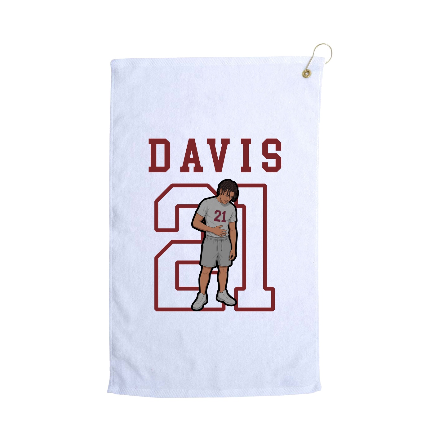 Golf Towel — Shirsey in White