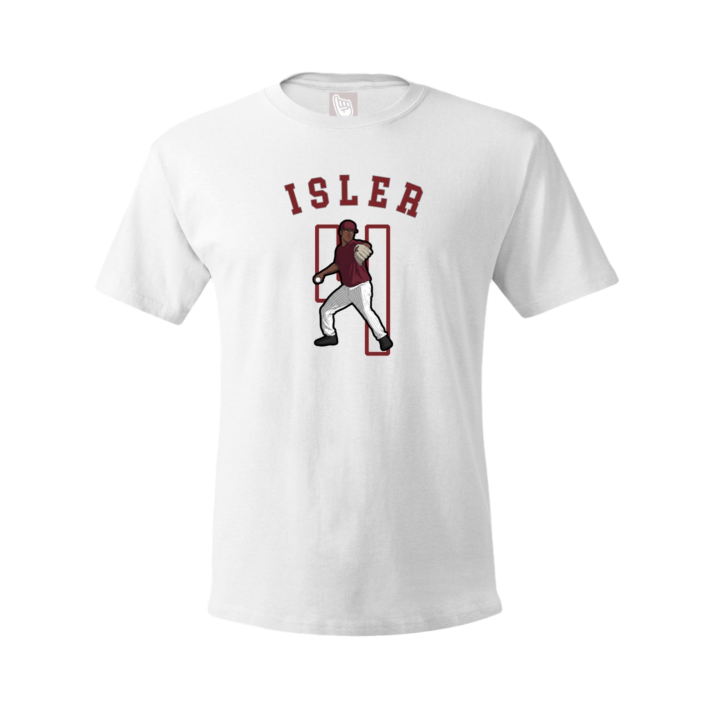 Youth Tee — Shirsey Arch in White