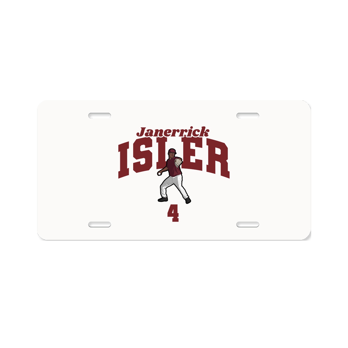 License Plate — Signature Arch in Classic