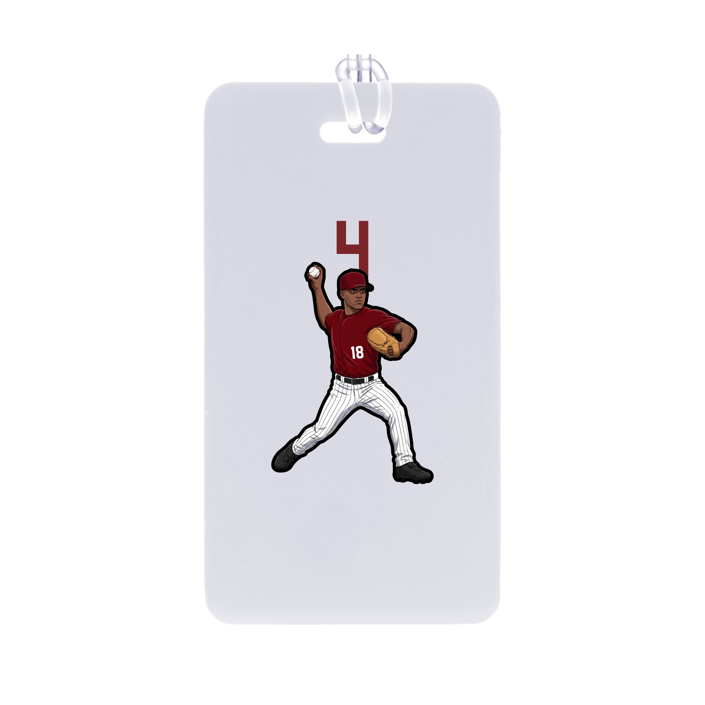 Bag Tag — Number Top in Classic