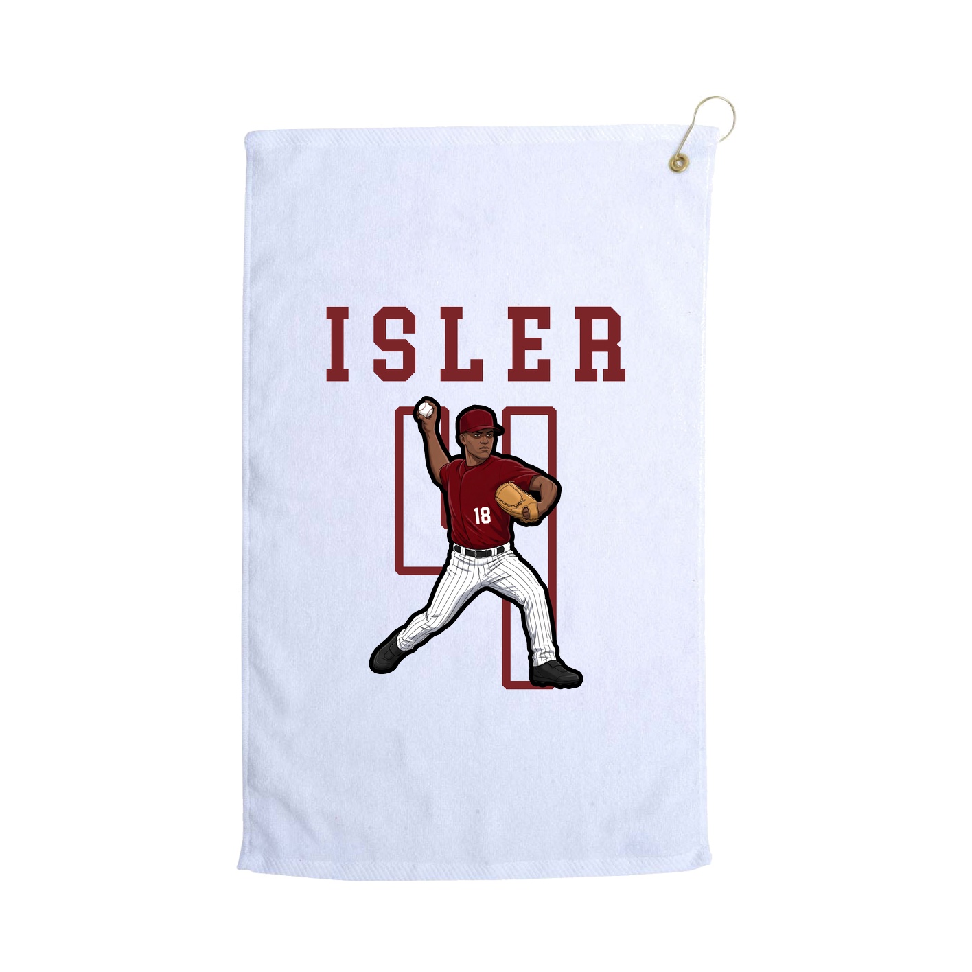 Golf Towel — Shirsey in White
