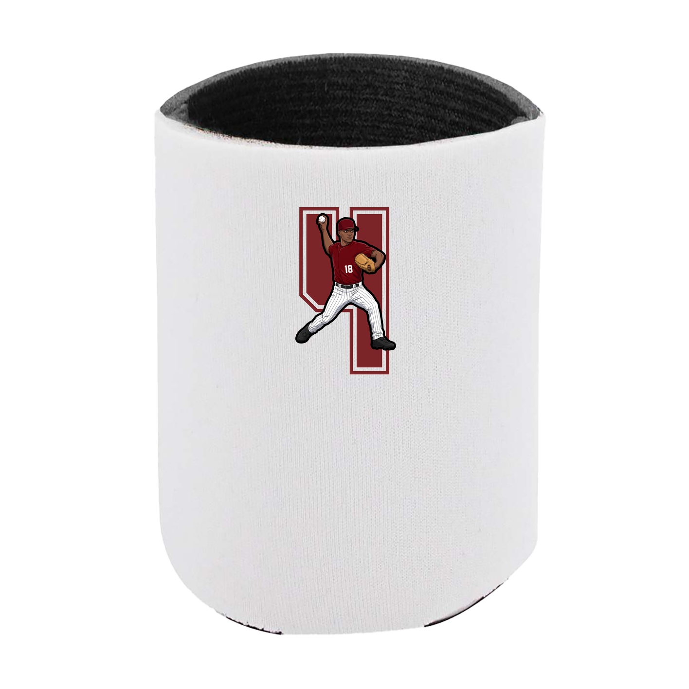Can Holder — Number in White