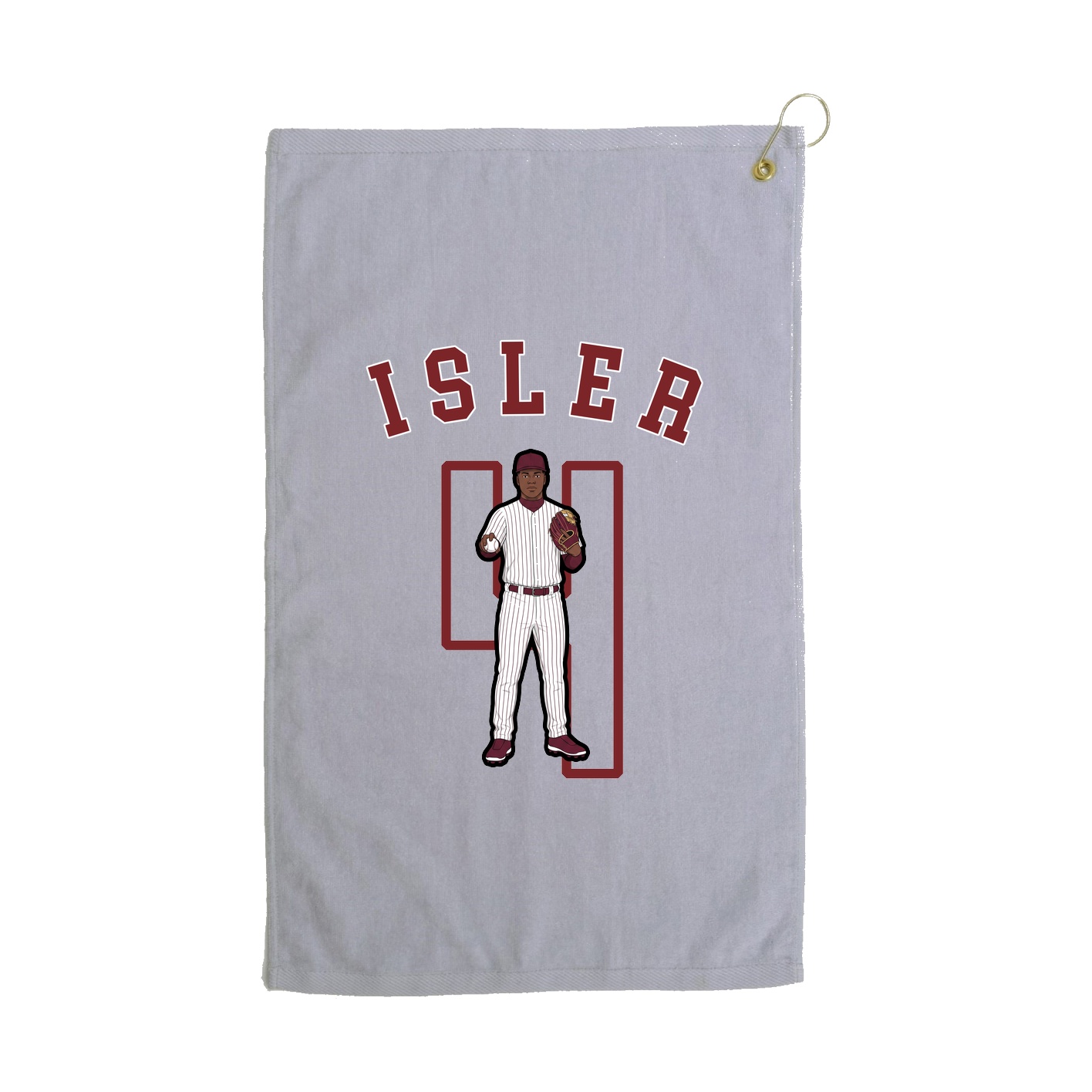 Golf Towel — Shirsey Arch in Grey
