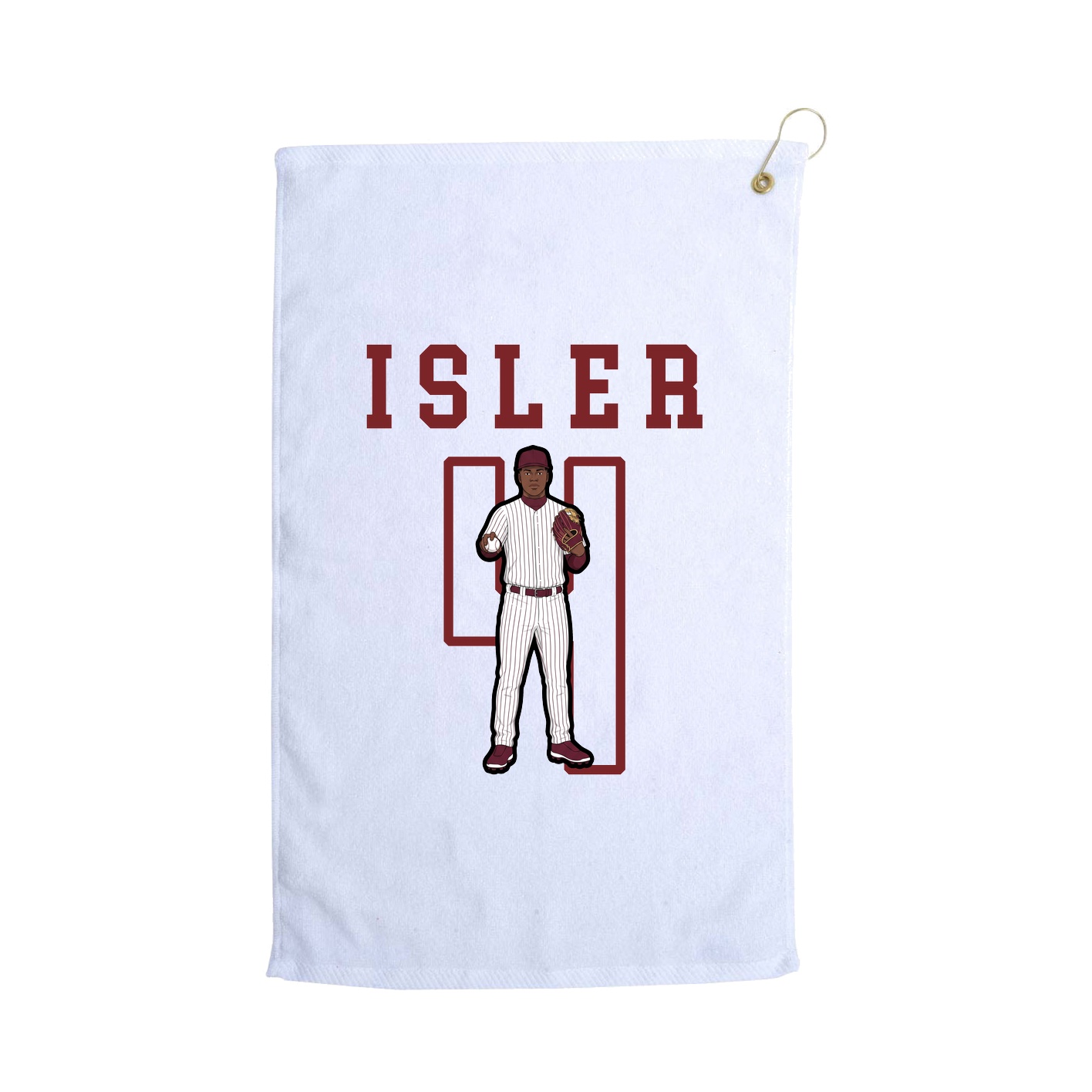 Golf Towel — Shirsey in White