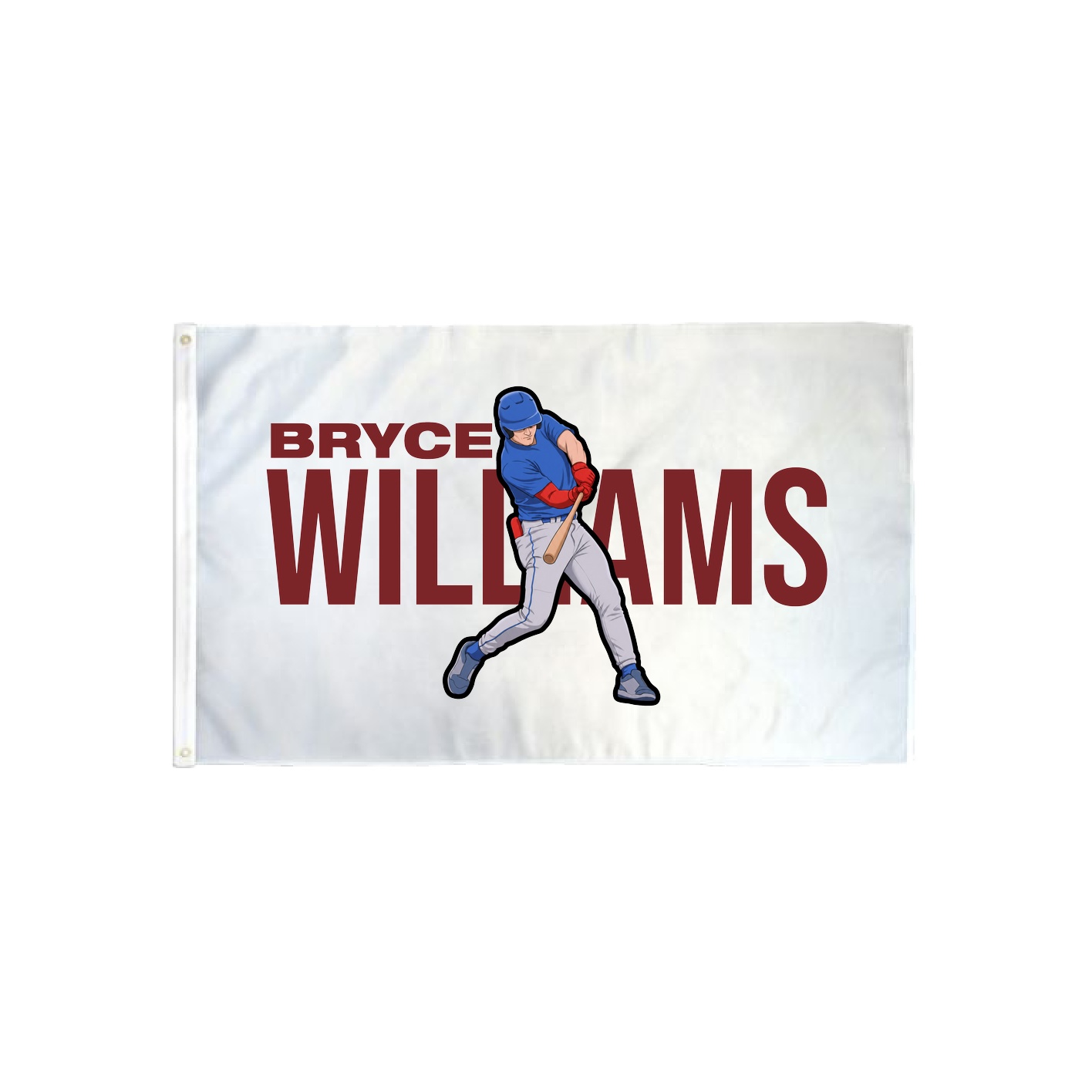 3x5 Flag — Player Name in Classic