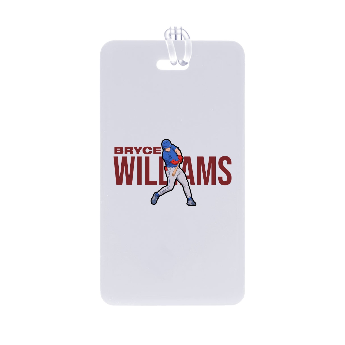 Bag Tag — Player Name in Classic